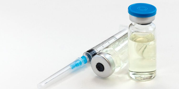 Syringe an bottle
