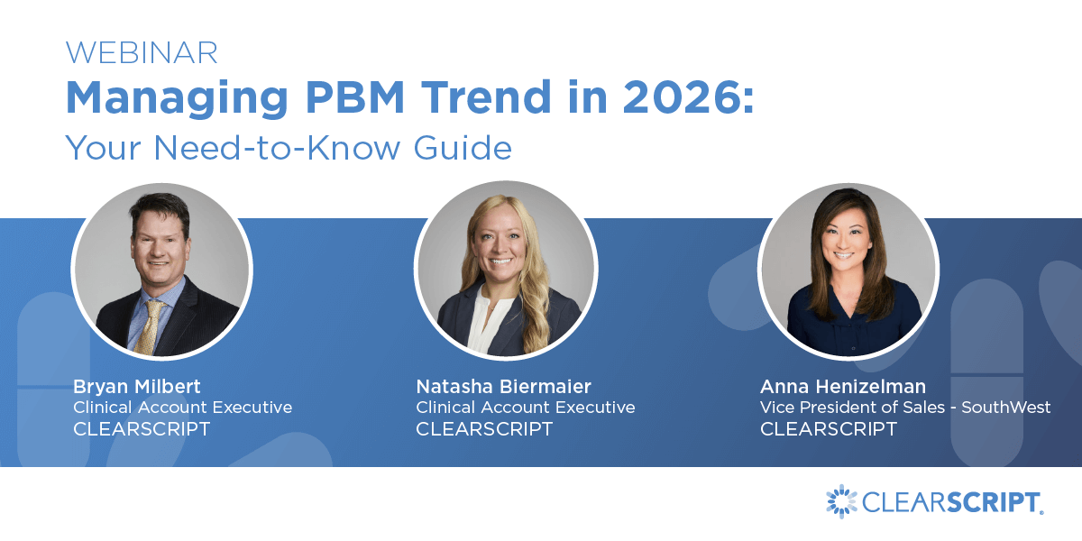WEBINAR Managing PBM Trend in 2026: Your Need-to-Know Guide