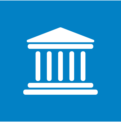 Icon of a government building